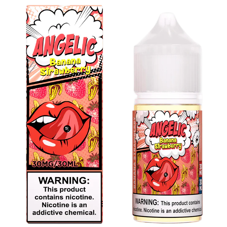 Angelic - Banana Strawberry (30mg) Nic Salts, 30ml