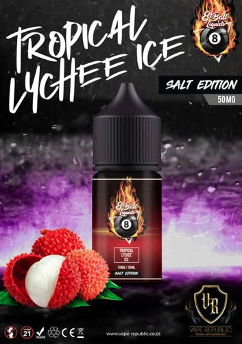 8 Ball - Tropical Lychee Salt Nic, 30ml