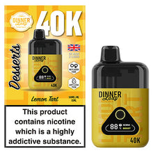 Dinner Lady Dessert 40 000 Puff Disposable 5%/50mg