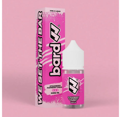 Bard E-Liquid, 50mg Strawberry Raspberry Cherry Salt Nic 30ml