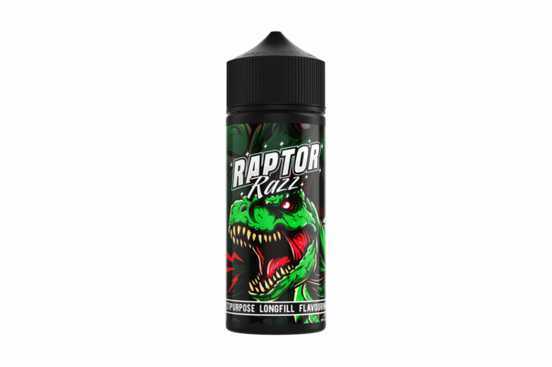 Steam Masters LONGFILL (30ML) - Raptor Razz, 120ml