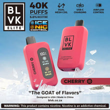 BLVK Bar - Elite 40k Disposable Nic & Ice Control, 50MG