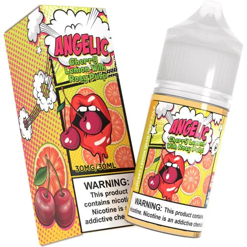 Angelic - Cherry Lemon with Rosy Pulp (30mg) Nic Salts, 30ml