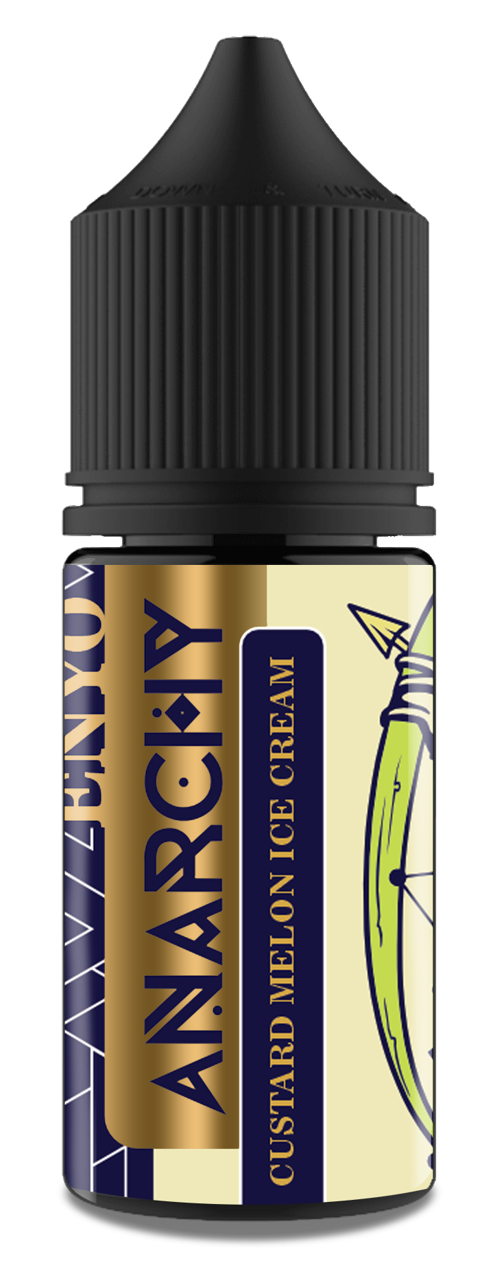 Anarchy LONGFILL - Enyo Custard Melon Ice Cream MTL/Salt 30ML