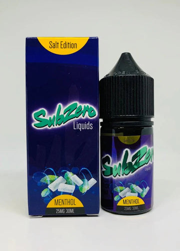 8 Ball - Sub Zero Menthol Salt Nic, 30ml