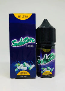 8 Ball - Sub Zero Menthol Salt Nic, 30ml