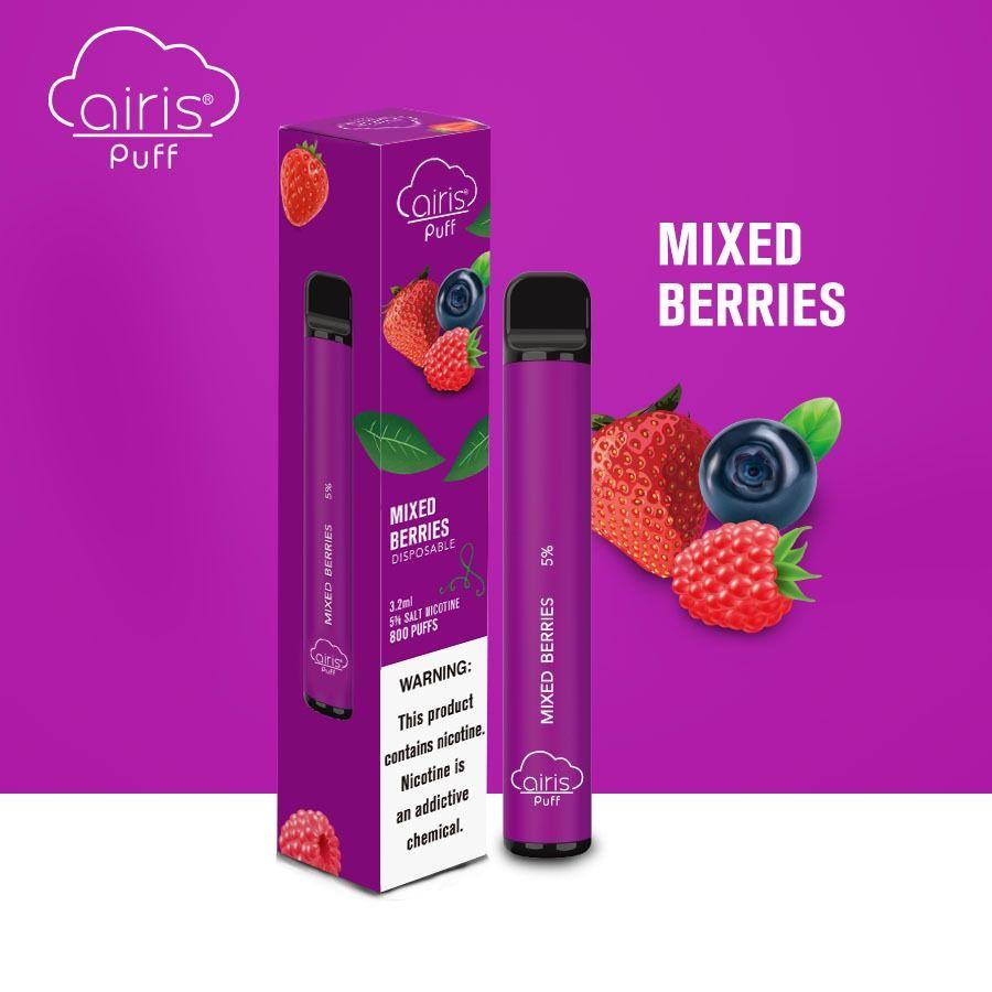 Airis puff kit -Mixed Berries (Disposable)