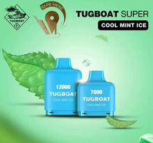 Tugboat Super 12000 Puff Cartridges 50mg