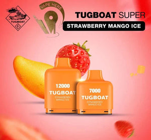 Tugboat Super 12000 Puff Cartridges 50mg