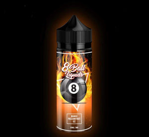 8 Ball Liquids - Mango Passion Fruit Ice, 120ml 3mg